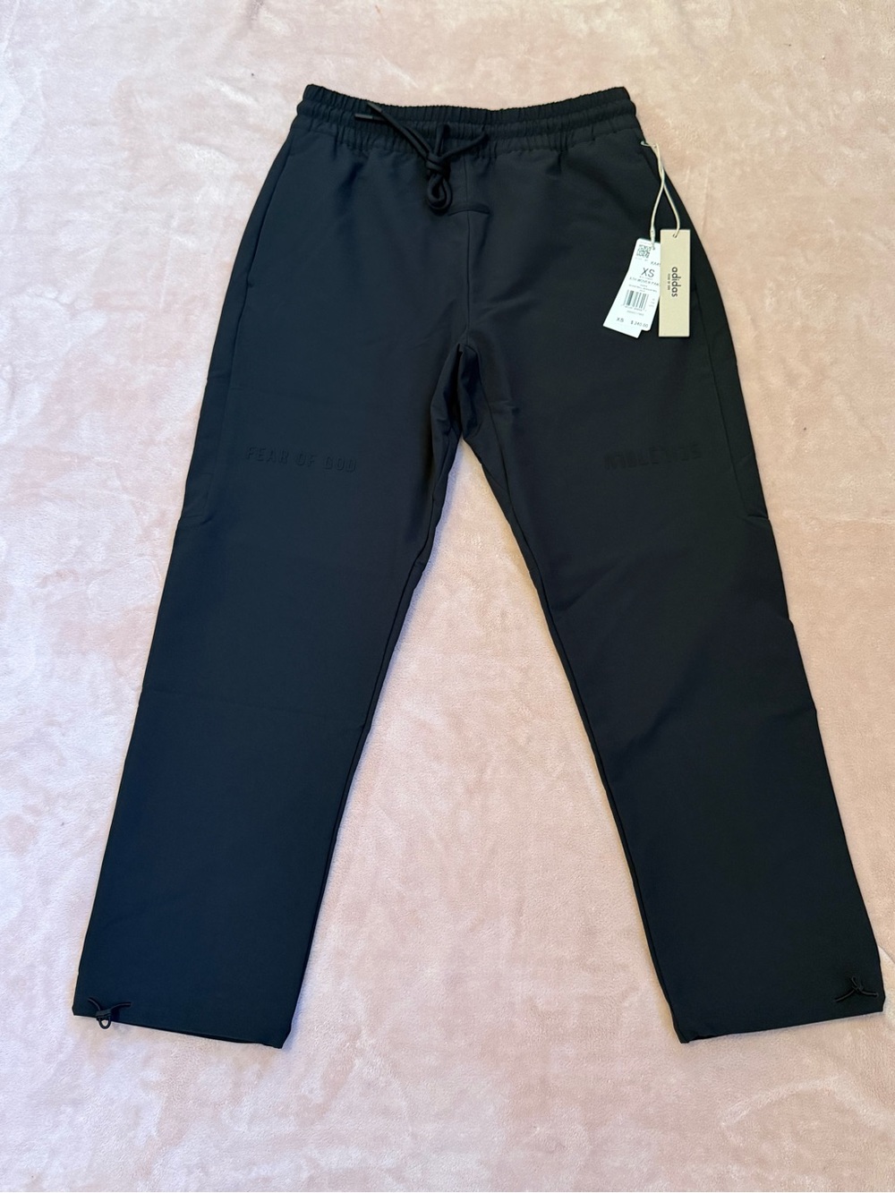 adidas Men's Fear of God Athletics Brushback Woven Pants XS